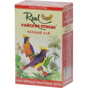 Чай черный РЕАЛ РАЙСКИЕ ПТИЦЫ ПЕКО 100гр