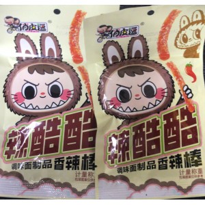 Снеки Соевая закуска Лабубу пряно-острая 24гр (Китай) 1/30/14уп