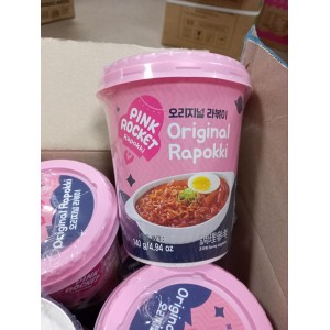 Рисовые клецки с лапшой Pink Rocket оригинальный вкус 140г