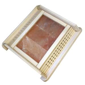 Абажур с гималайской солью (угловой с декорат. отверстиями)