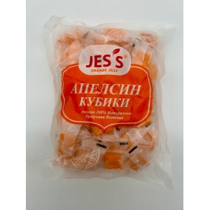 Конфеты Апельсин кубик 0,5кг JESS Вьетнам