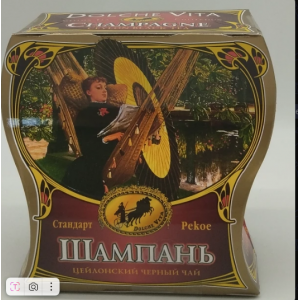 Чай черный крупнолистовой Champagne Шампань 100гр (DV)