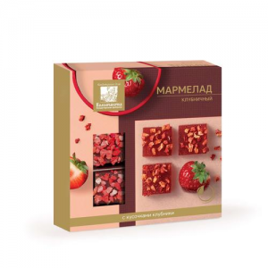 Мармелад Клубничный 110г (Коломчанка)