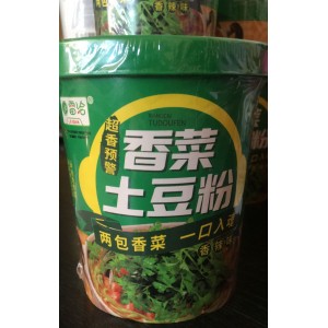 Лапша б/п LEIQIA со вкусом пряностей 282гр (зелен упак) (Китай)