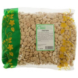 Семена Сидерат Люпин белый 0,5кг (Зеленый уголок)