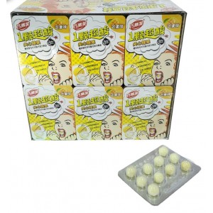 Кислые леденцы Первый кислый со вкусом спелого манго 11гр 1/30 (Китай)