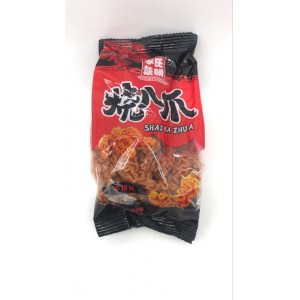 Чипсы LISHITANGCHAO SHAO BA ZHUA со вкусом говядины (красно черн.уп) (Китай)
