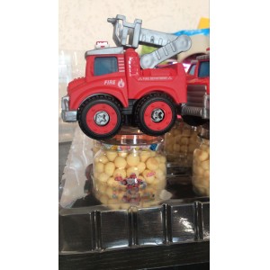 Драже печенье Пожарная техника игрушка 32гр (Китай)