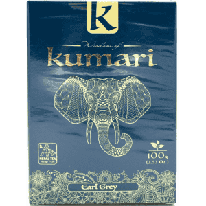 Чай черный листовой с бергамотом Kumari Earl Grey/Мудрость кумари 100гр (уп)